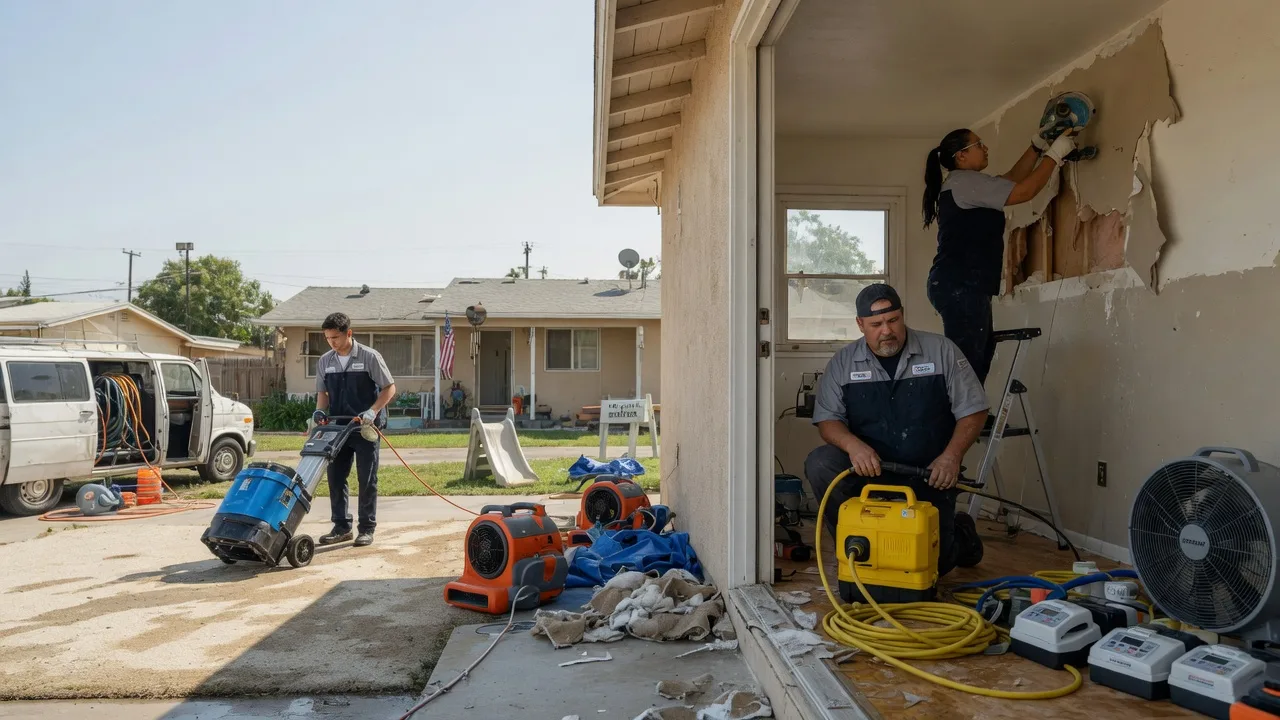 Water Damage Restoration in Cookville, TX near me